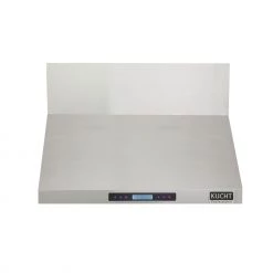 Shop By Brand Kucht 36 In. Wall Mounted Range Hood Under Cabinet In Stainless Steel (KRH3621A)