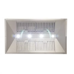 Kucht 48 In. Island Mounted Range Hood In Stainless Steel (KRH4812IS)