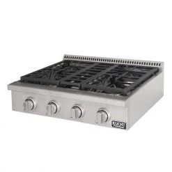 Shop By Brand Kucht 30 In. 4 Burner Gas Stovetop In Stainless Steel (KRT301GU)