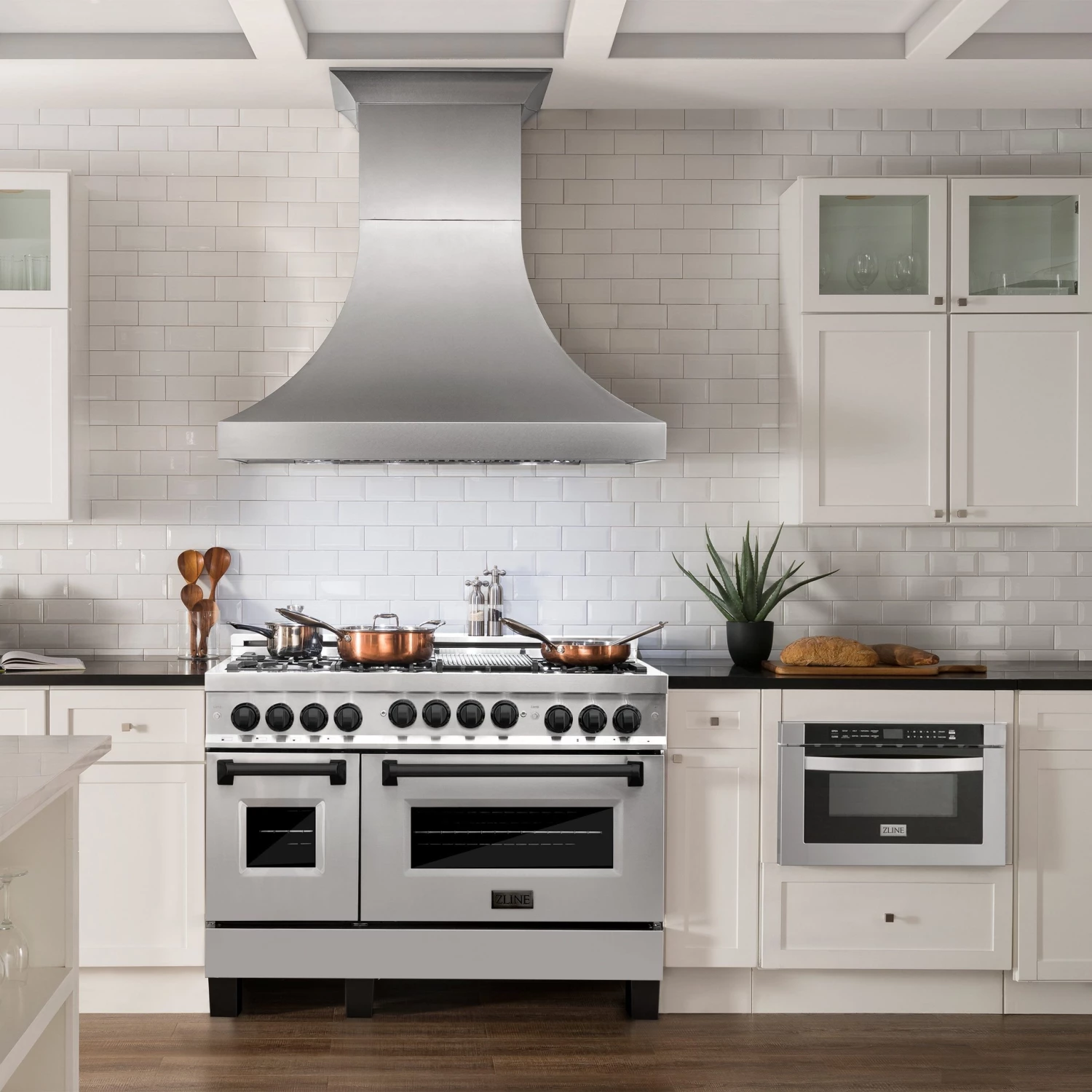 ZLINE Kitchen And Bath ZLINE Autograph Edition 48 In. 6.0 Cu. Ft. Range With Gas Stove And Gas Oven In Stainless Steel With Accents (RGZ-48) Shop By Style 20 ZLINE Kitchen And Bath ZLINE Autograph Edition 48 In. 6.0 Cu. Ft. Range With Gas Stove And Gas Oven In Stainless Steel With Accents (RGZ-48) Shop By Style