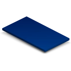 ZLINE Kitchen And Bath 3 X 5 Blue Matte Sample (CS-BM)