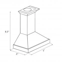ZLINE Kitchen And Bath Mini Wood Range Hood - Valencia (WMH-V) Range Hood Finish Samples
