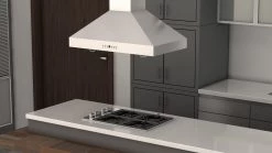 ZLINE Kitchen And Bath ZLINE Convertible Island Mount Range Hood In Stainless Steel (KL3i)