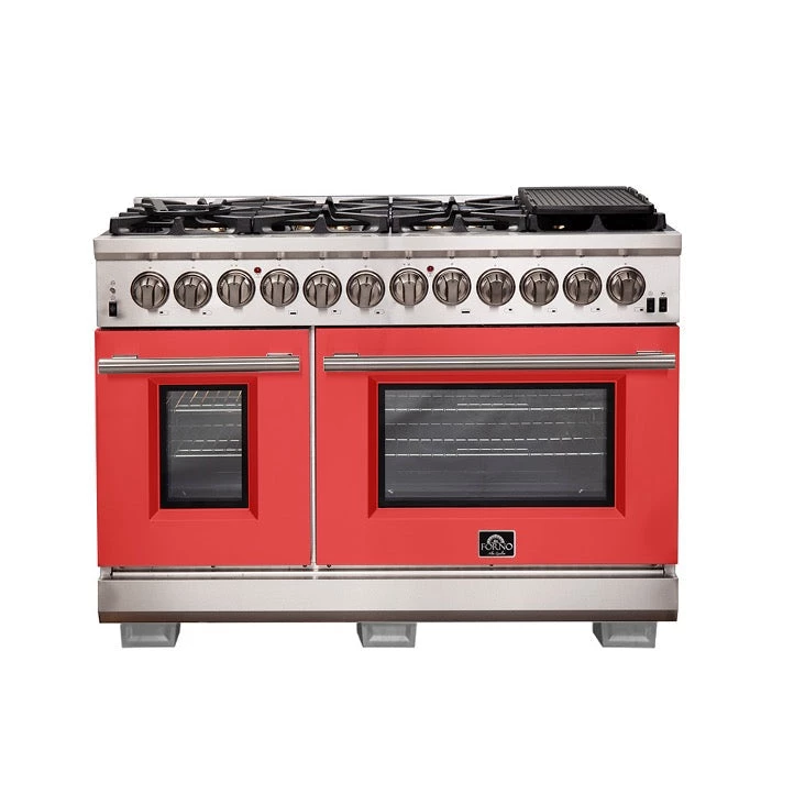 Forno Capriasca - 48 In. 6.58 Cu. Ft. Professional Dual Fuel Freestanding Range (FFSGS6187-48) Shop By Brand 13 Forno Capriasca - 48 In. 6.58 Cu. Ft. Professional Dual Fuel Freestanding Range (FFSGS6187-48) Shop By Brand