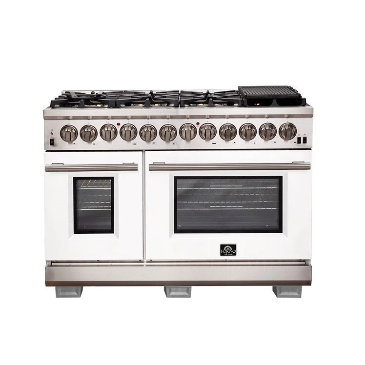 Forno Capriasca - 48 In. 6.58 Cu. Ft. Professional Dual Fuel Freestanding Range (FFSGS6187-48) Shop By Brand 11 Forno Capriasca - 48 In. 6.58 Cu. Ft. Professional Dual Fuel Freestanding Range (FFSGS6187-48) Shop By Brand