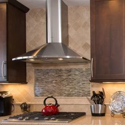 Faber Tender Wall Mount Range Hood With Size Options In Stainless Steel Shop By Brand