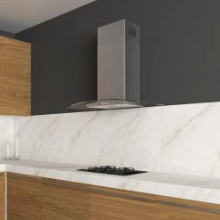 Faber Tratto Wall Mount Range Hood With Size Options In Stainless Steel Shop By Brand