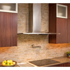 Faber Diamante Wall Mount Range Hood With Size Options In Stainless Steel Shop By Brand