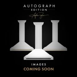 ZLINE Kitchen And Bath ZLINE 30 In. Autograph Edition DuraSnow Stainless Steel Range Hood With White Matte Shell And Accented Handle (KB4SNZ-WM30) Shop By Brand