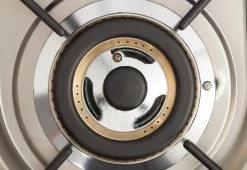 ILVE Shop By Brand Nostalgie Series 48 Inch Freestanding Dual Fuel Range With Natural Gas In Matte Graphite With Brass Accents (UPN120FDMPMNG) 47 ILVE Shop By Brand Nostalgie Series 48 Inch Freestanding Dual Fuel Range With Natural Gas In Matte Graphite With Brass Accents (UPN120FDMPMNG)