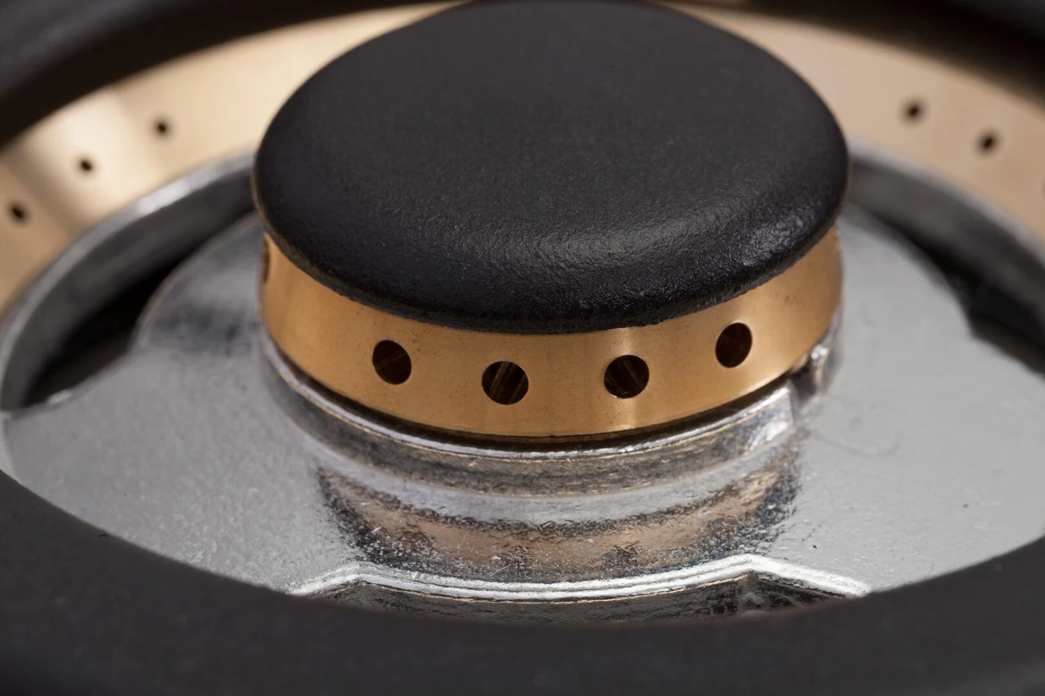 ILVE Shop By Brand Nostalgie Series 48 Inch Freestanding Dual Fuel Range With Natural Gas In Matte Graphite With Brass Accents (UPN120FDMPMNG) 8 ILVE Shop By Brand Nostalgie Series 48 Inch Freestanding Dual Fuel Range With Natural Gas In Matte Graphite With Brass Accents (UPN120FDMPMNG)