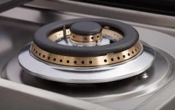 ILVE Shop By Brand Nostalgie Series 48 Inch Freestanding Dual Fuel Range With Natural Gas In Matte Graphite With Brass Accents (UPN120FDMPMNG) 40 ILVE Shop By Brand Nostalgie Series 48 Inch Freestanding Dual Fuel Range With Natural Gas In Matte Graphite With Brass Accents (UPN120FDMPMNG)