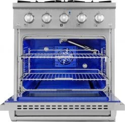Forté 30 In. 3.53 Cu. Ft. Professional Freestanding All Gas Range