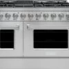 Forté 48 In. 5.53 Cu. Ft. Freestanding All Gas Range In Stainless Steel
