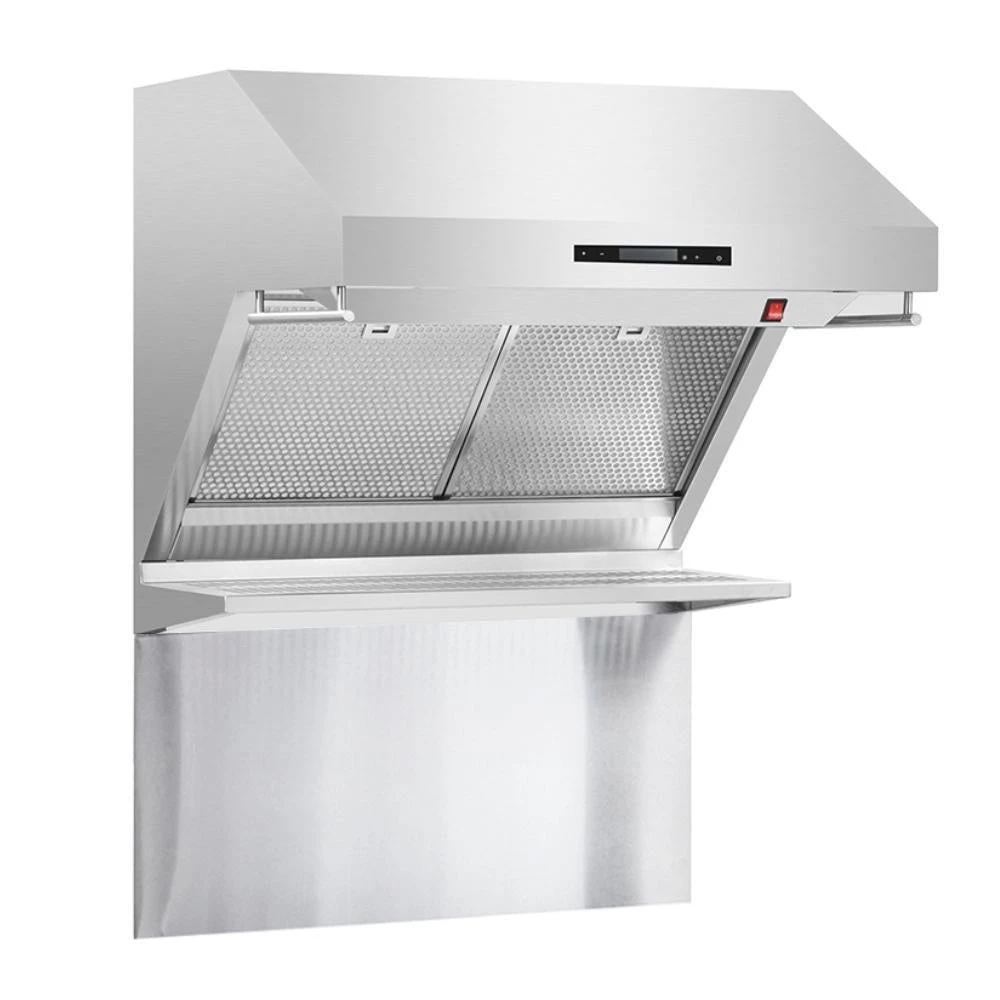 Forno Savona - 30 In. Wall Mount Range Hood And Back Splash With Red Light Warmer And Shelf (FRHWM5029-30HB) 1 Forno Savona - 30 In. Wall Mount Range Hood And Back Splash With Red Light Warmer And Shelf (FRHWM5029-30HB)