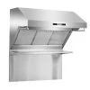 Shop By Brand Forno Savona - 36 In. Wall Mount Range Hood & Back Splash In Stainless Steel (FRHWM5029-36HB)