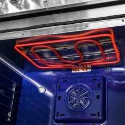 Shop By Brand Forno Capriasca - Titanium 30 In. 4.53 Cu. Ft. Professional Freestanding Dual Fuel Range (FFSGS6187-30)