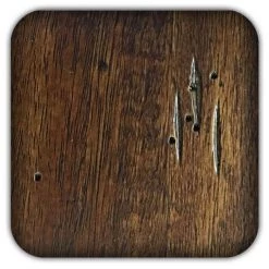 ZLINE Kitchen And Bath 6 X 4 Walnut Wood Sample (WS-R)