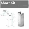 ZLINE Kitchen And Bath ZLINE 2-12 In. Short Chimney Pieces For 7 Ft. To 8 Ft. Ceilings (SK-KN)