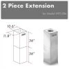 ZLINE Kitchen And Bath ZLINE 2-36 In. Chimney Extensions For 10 Ft. To 12 Ft. Ceilings (2PCEXT-597i-304) Range Hood Accessories