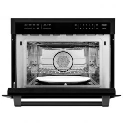 ZLINE Kitchen And Bath ZLINE 24 In. Built-in Convection Microwave Oven In Stainless Steel With Speed And Sensor Cooking (MWO-24)