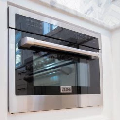ZLINE Kitchen And Bath ZLINE 24 In. Built-in Convection Microwave Oven In Stainless Steel With Speed And Sensor Cooking (MWO-24)