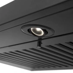 ZLINE Kitchen And Bath ZLINE Convertible Vent Wall Mount Range Hood In Black Stainless Steel With Crown Molding (BSKBNCRN)