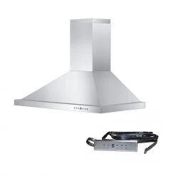 ZLINE Kitchen And Bath Shop By Brand ZLINE 30 In. ADA Compliant Convertible Vent Wall Mount Range Hood In Stainless Steel (KB-H-30)