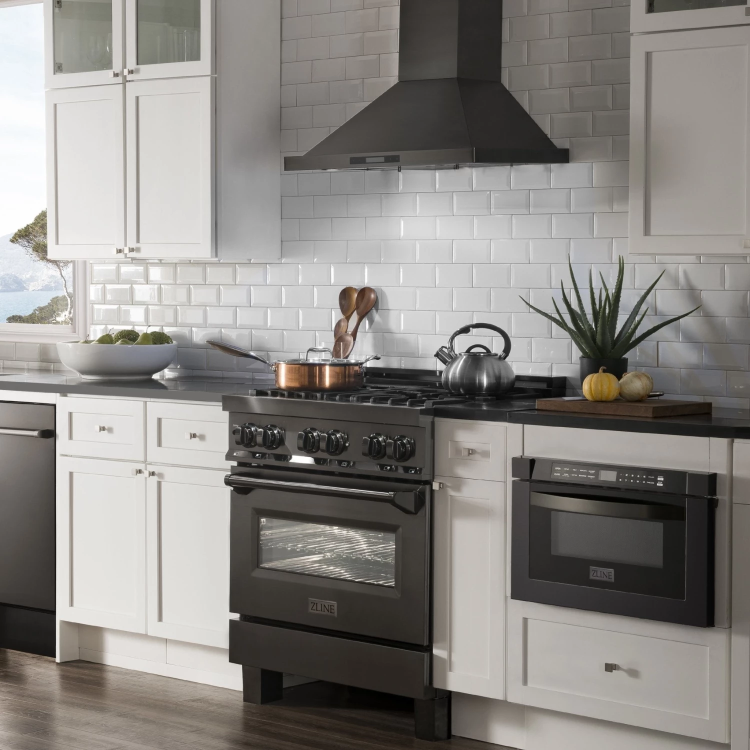 ZLINE Kitchen And Bath ZLINE 30 In. 4.0 Cu. Ft. Dual Fuel Range With Gas Stove And Electric Oven In Black Stainless Steel (RAB-30) Shop By Brand 14 ZLINE Kitchen And Bath ZLINE 30 In. 4.0 Cu. Ft. Dual Fuel Range With Gas Stove And Electric Oven In Black Stainless Steel (RAB-30) Shop By Brand