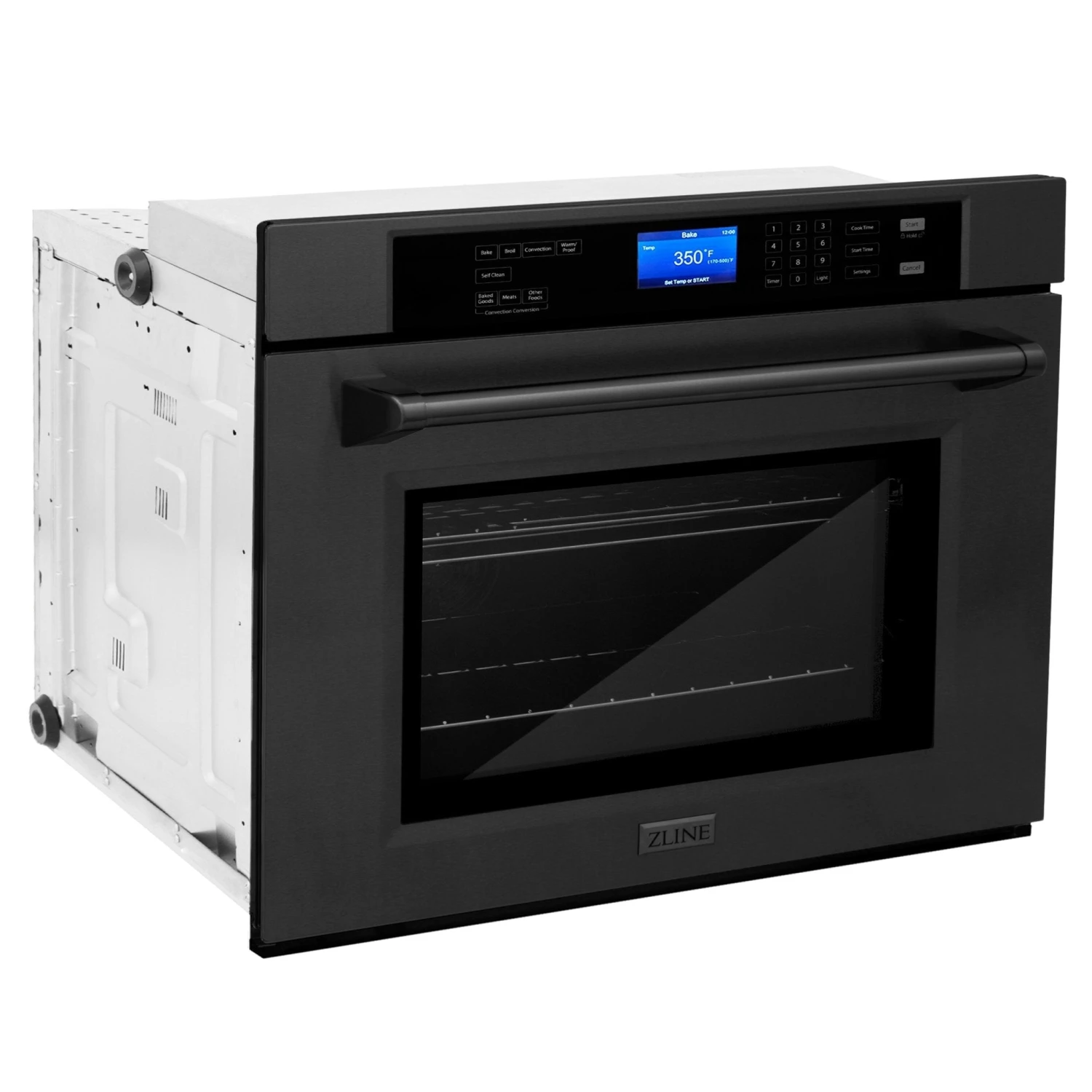 ZLINE Kitchen And Bath ZLINE 30 In. Professional Single Wall Oven With Self Clean And True Convection (AWS-30) Wall Ovens 15 ZLINE Kitchen And Bath ZLINE 30 In. Professional Single Wall Oven With Self Clean And True Convection (AWS-30) Wall Ovens