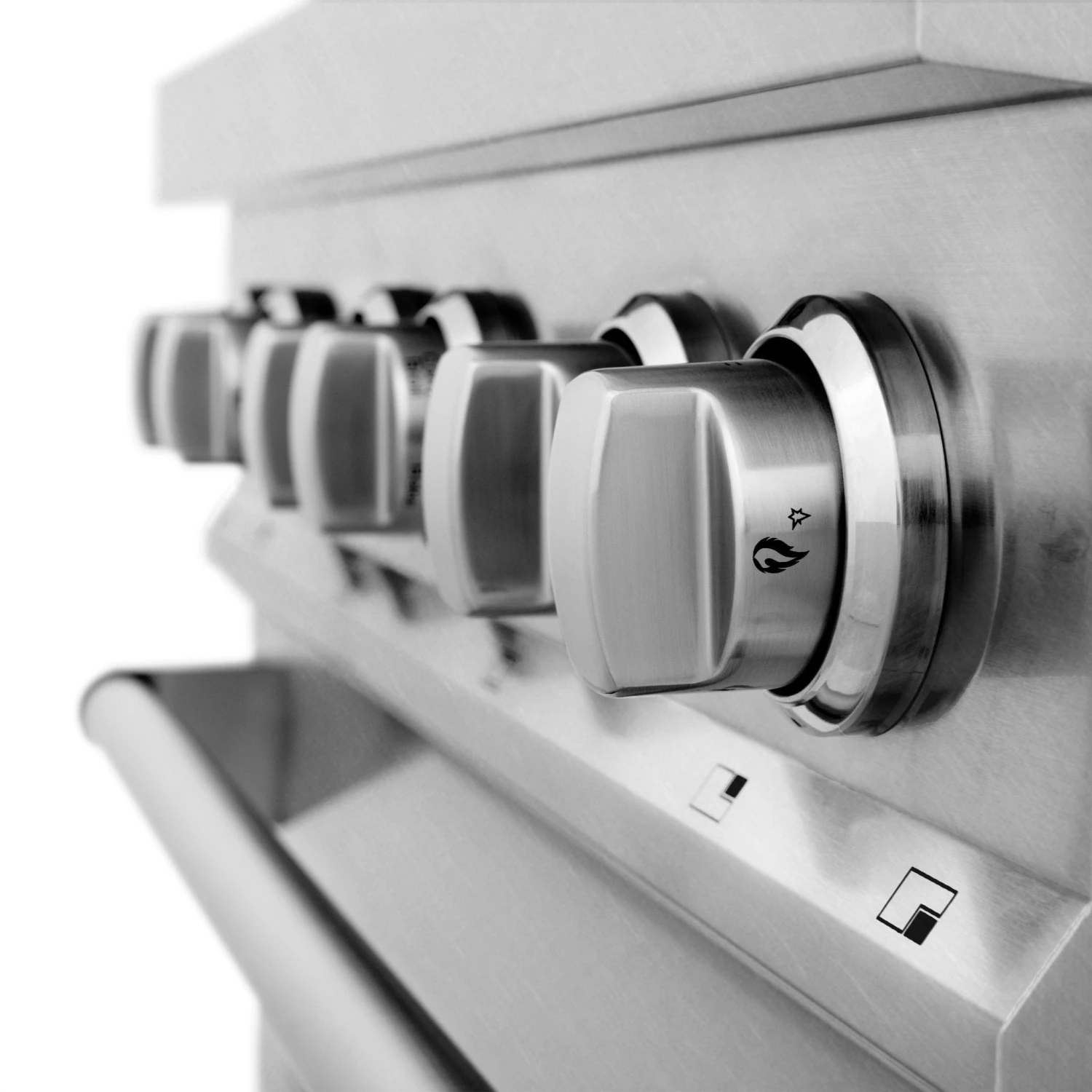 ZLINE Kitchen And Bath ZLINE 30 In. 4.0 Cu. Ft. Dual Fuel Range With Gas Stove And Electric Oven In All DuraSnow Stainless Steel With Color Door Options (RAS-SN-30) Shop By Brand 21 ZLINE Kitchen And Bath ZLINE 30 In. 4.0 Cu. Ft. Dual Fuel Range With Gas Stove And Electric Oven In All DuraSnow Stainless Steel With Color Door Options (RAS-SN-30) Shop By Brand