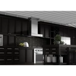 ZLINE Kitchen And Bath ZLINE 30 In. Professional Wall Mount Range Hood In Stainless Steel With Crown Molding (KECOMCRN-30) Shop By Brand