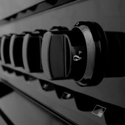 ZLINE Kitchen And Bath ZLINE 36 In. Black Stainless 4.6 Cu.ft. 6 Gas Burner/Electric Oven Range (RAB-36) Shop By Brand