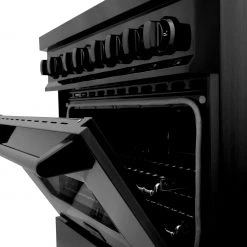 ZLINE Kitchen And Bath ZLINE 36 In. Black Stainless 4.6 Cu.ft. 6 Gas Burner/Electric Oven Range (RAB-36) Shop By Brand