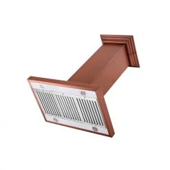 ZLINE Kitchen And Bath ZLINE 36 In. Designer Series Copper Island Mount Range Hood (8KL3iC-36) Shop By Brand