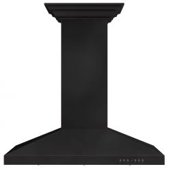 ZLINE Kitchen And Bath ZLINE 36 In. Designer Series Oil-Rubbed Bronze Island Mount Range Hood (8KL3iB-36)