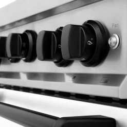 ZLINE Kitchen And Bath ZLINE 36 In. Autograph Edition Gas Range In Stainless Steel With White Matte Door And Accents (RGZ-WM-36) Shop By Brand