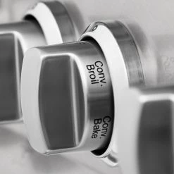 ZLINE Kitchen And Bath ZLINE 36 In. Professional Dual Fuel Range In DuraSnow Stainless Steel With Color Door Finishes (RAS-SN-36)