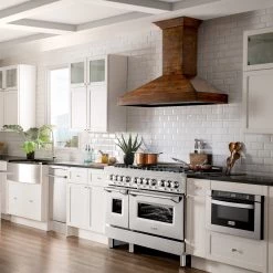 ZLINE Kitchen And Bath ZLINE 48 In. Professional Dual Fuel Range In Stainless Steel With Color Door Options (RA48) Shop By Brand