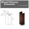 ZLINE Kitchen And Bath ZLINE 61 In. Wooden Chimney Extension For Ceilings Up To 12.5 Ft. (KBRR-E)