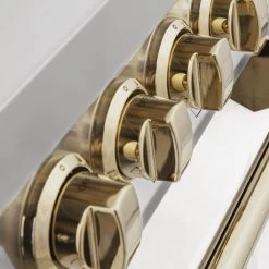 ZLINE Kitchen And Bath ZLINE Autograph Edition 30 In. 4.0 Cu. Ft. Dual Fuel Range With Gas Stove And Electric Oven In Stainless Steel With White Matte Door And Accents (RAZ-WM-30) 38 ZLINE Kitchen And Bath ZLINE Autograph Edition 30 In. 4.0 Cu. Ft. Dual Fuel Range With Gas Stove And Electric Oven In Stainless Steel With White Matte Door And Accents (RAZ-WM-30)