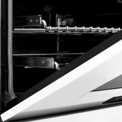 ZLINE Kitchen And Bath ZLINE Autograph Edition 30 In. 4.0 Cu. Ft. Dual Fuel Range With Gas Stove And Electric Oven In Stainless Steel With White Matte Door And Accents (RAZ-WM-30) 51 ZLINE Kitchen And Bath ZLINE Autograph Edition 30 In. 4.0 Cu. Ft. Dual Fuel Range With Gas Stove And Electric Oven In Stainless Steel With White Matte Door And Accents (RAZ-WM-30)