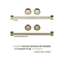 ZLINE Kitchen And Bath Shop By Brand ZLINE Autograph Edition 36 In. 4.6 Cu. Ft. Range With Gas Stove And Gas Oven In Black Stainless Steel With Accents (RGBZ-36)