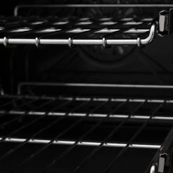 ZLINE Kitchen And Bath Shop By Brand ZLINE Autograph Edition 36 In. 4.6 Cu. Ft. Range With Gas Stove And Gas Oven In Black Stainless Steel With Accents (RGBZ-36)