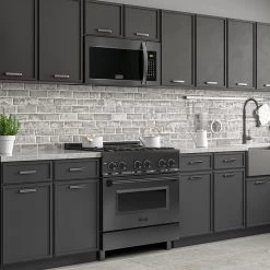 ZLINE Kitchen And Bath ZLINE Over The Range Convection Microwave Oven With Modern Handle And Color Options (MWO-OTR) Microwaves