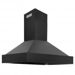 ZLINE Kitchen And Bath ZLINE Black Stainless Steel Wall Mount Range Hood (BS655N) Shop By Brand
