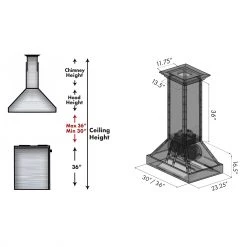 ZLINE Kitchen And Bath ZLINE Designer Series Island In Stainless Steel (655i-4SSSS)