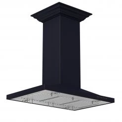 ZLINE Kitchen And Bath ZLINE Designer Series Oil-Rubbed Bronze Island Mount Range Hood (8GL2Bi) Shop By Brand