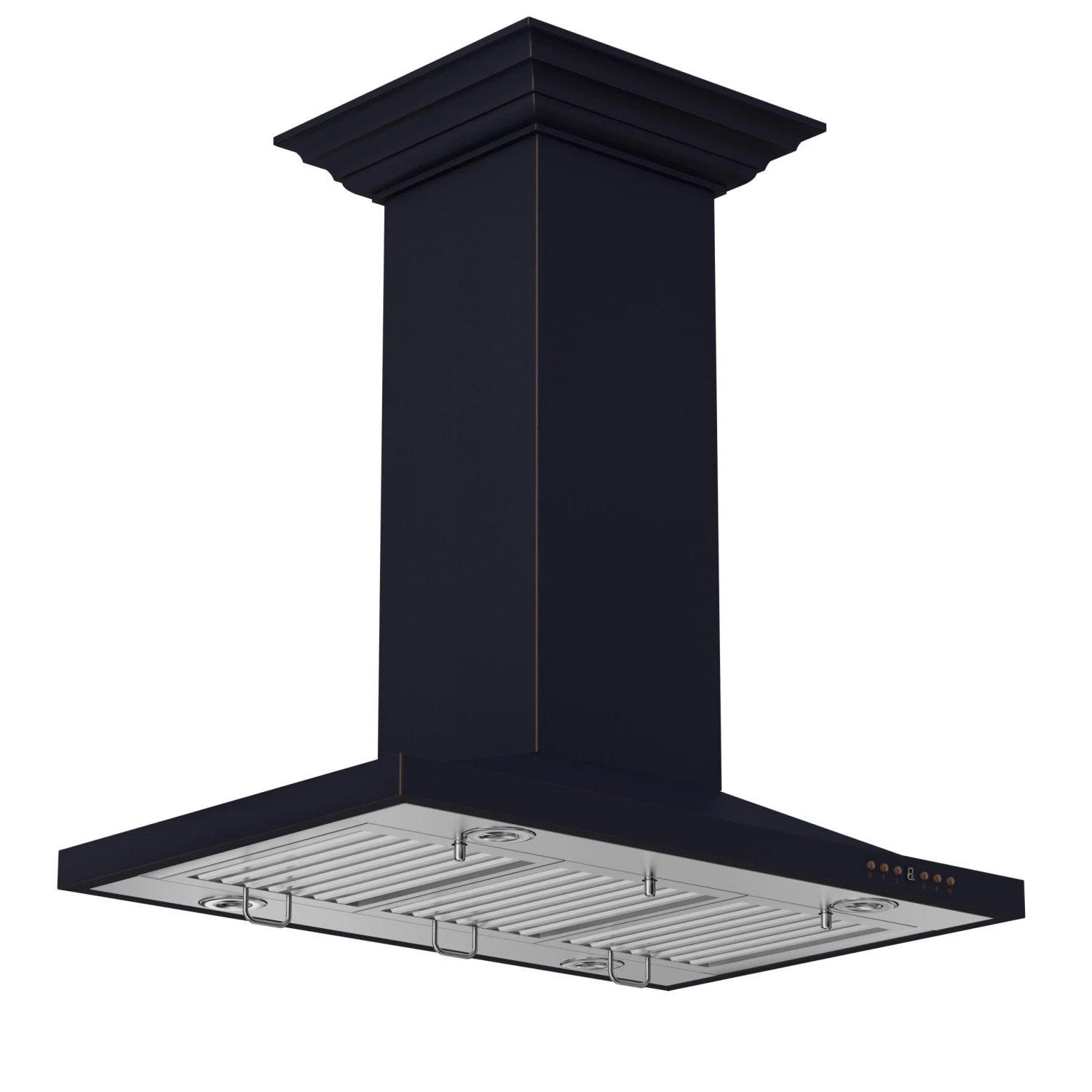 ZLINE Kitchen And Bath ZLINE Designer Series Oil-Rubbed Bronze Island Mount Range Hood (8GL2Bi) Shop By Brand 2 ZLINE Kitchen And Bath ZLINE Designer Series Oil-Rubbed Bronze Island Mount Range Hood (8GL2Bi) Shop By Brand
