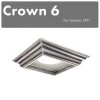 ZLINE Kitchen And Bath ZLINE Crown Molding #6 For Island Range Hood (CM6-597i) Range Hood Accessories